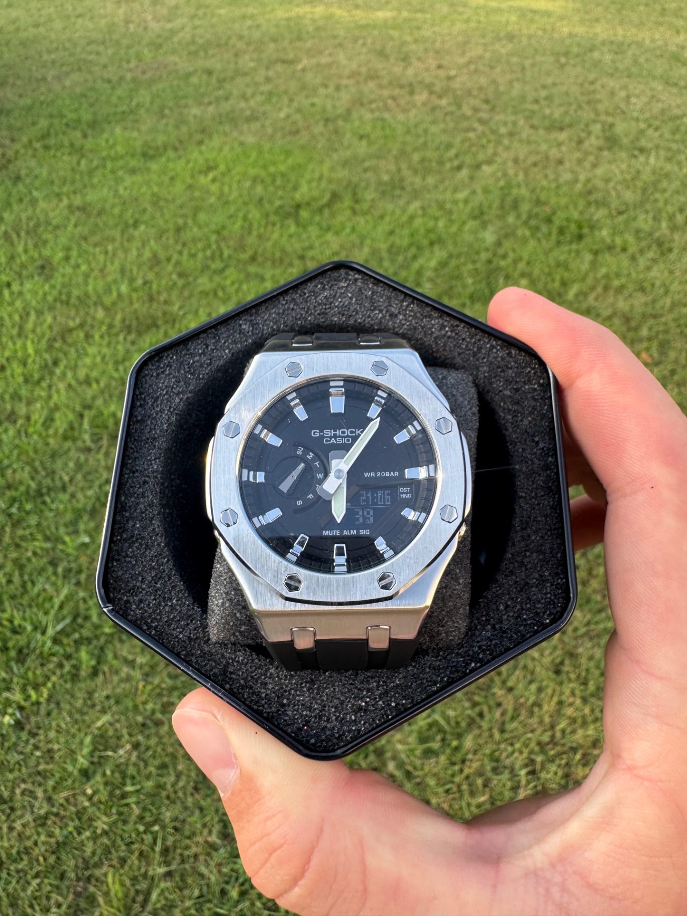 Silver Casioak - Black Band