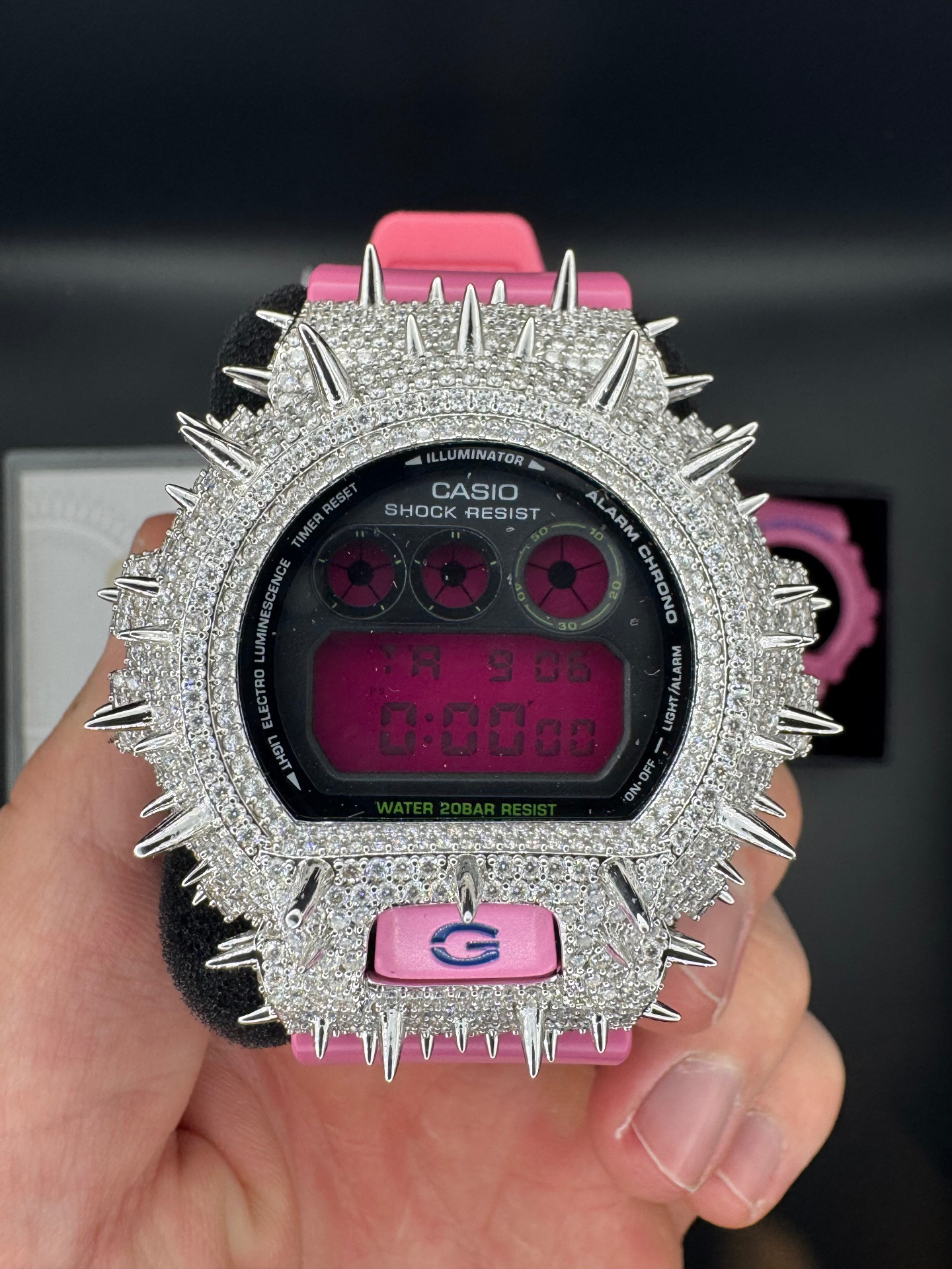ICE Pink Spiked DW-6900